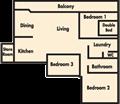 Albany 2.9 - Floor Plan